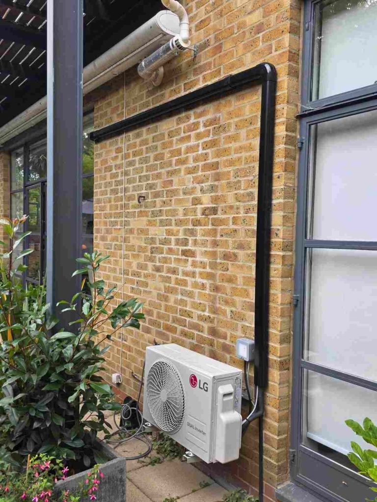 Air Conditioning Unit Inside Home In West London